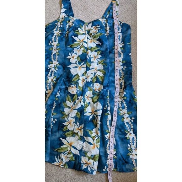 Jade Fashions VTG Dress Floral Hawaiian Vacation Made in Hawaii 3XL - Picture 4 of 9